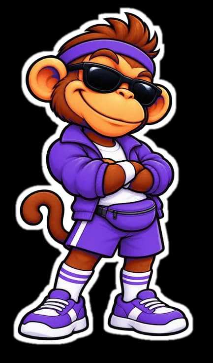 Macaco roxo